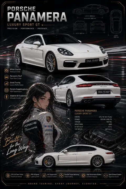 Panamera GT poster