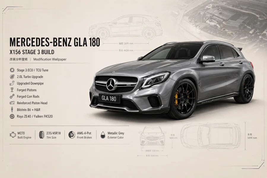 Bernard Yap GLA 180 technical poster artwork